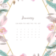 2022 Flower Calendar 1